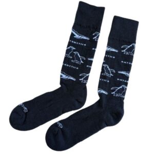 Special Edition: Antarctica Merino Boot Socks (Penguins & Whales)